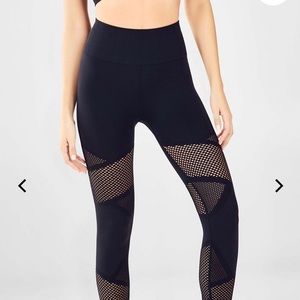 Fabletics Mosaic High-Waisted 7/8 legging - black